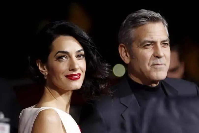 George Clooney con la Amal