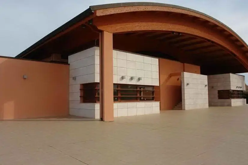 Il teatro "Maria Carta" a Pula