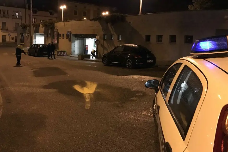 Il luogo dell'incidente (foto Alessandro Pintus)