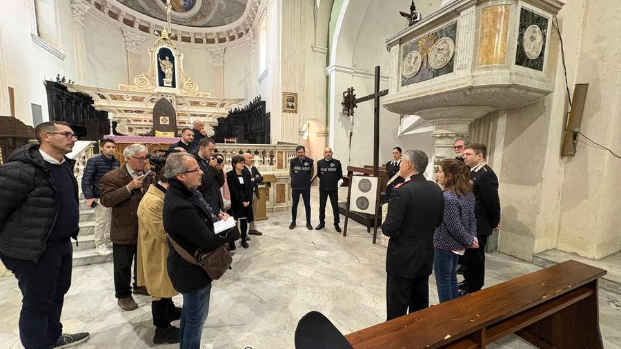 Tempio, restituiti alla Diocesi due oggetti trafugati dalla Cattedrale