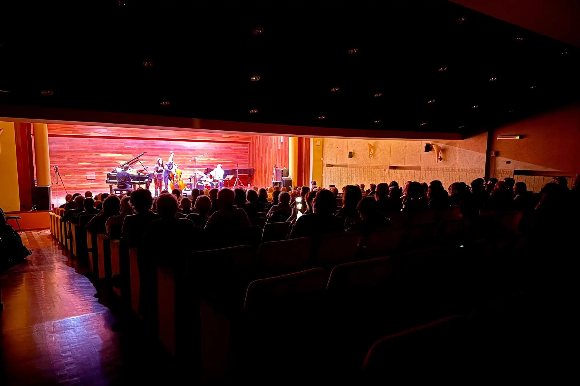 Un concerto nel Conservatorio di Sassari (foto concessa)