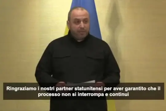 Ucraina, Umerov: nei negoziati a Ginevra "ci sono stati progressi"