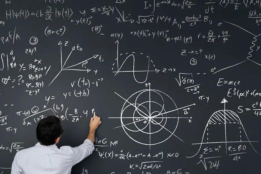 Una dimostrazione matematica in un'immagine simbolo