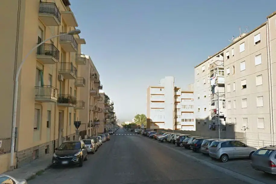 Via Grazia Deledda a Sassari (foto da Google Maps)