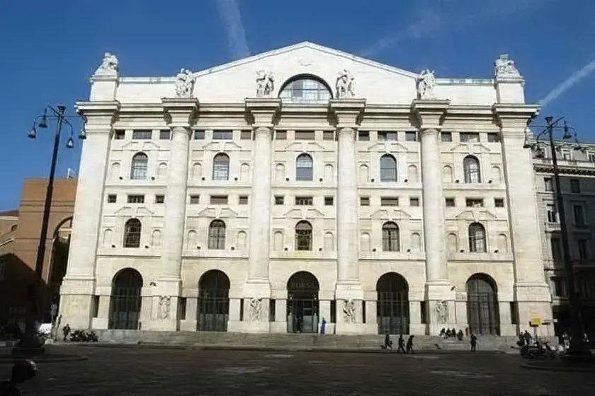 Piazza Affari (Archivio L'Unione Sarda)