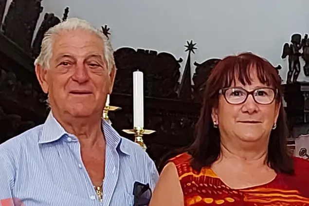 I coniugi Saladdino (foto Pala)