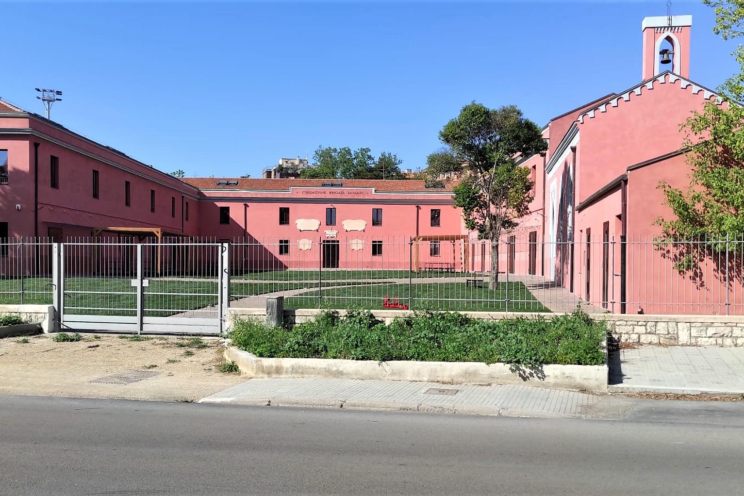 Il mini campus della ex Fondazione Brigata Sassari (foto L'Unione Sarda-Marras)
