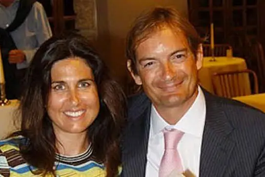 Giulia Ballestri e il marito Matteo Cagnoni (dal sito matteocagnoni.it)