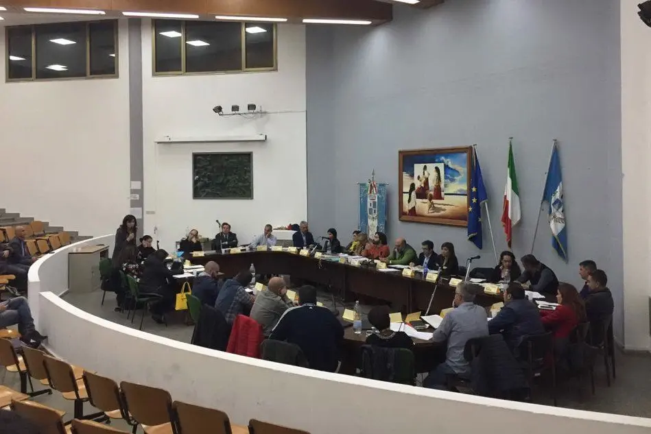 Il consiglio comunale a Sinnai