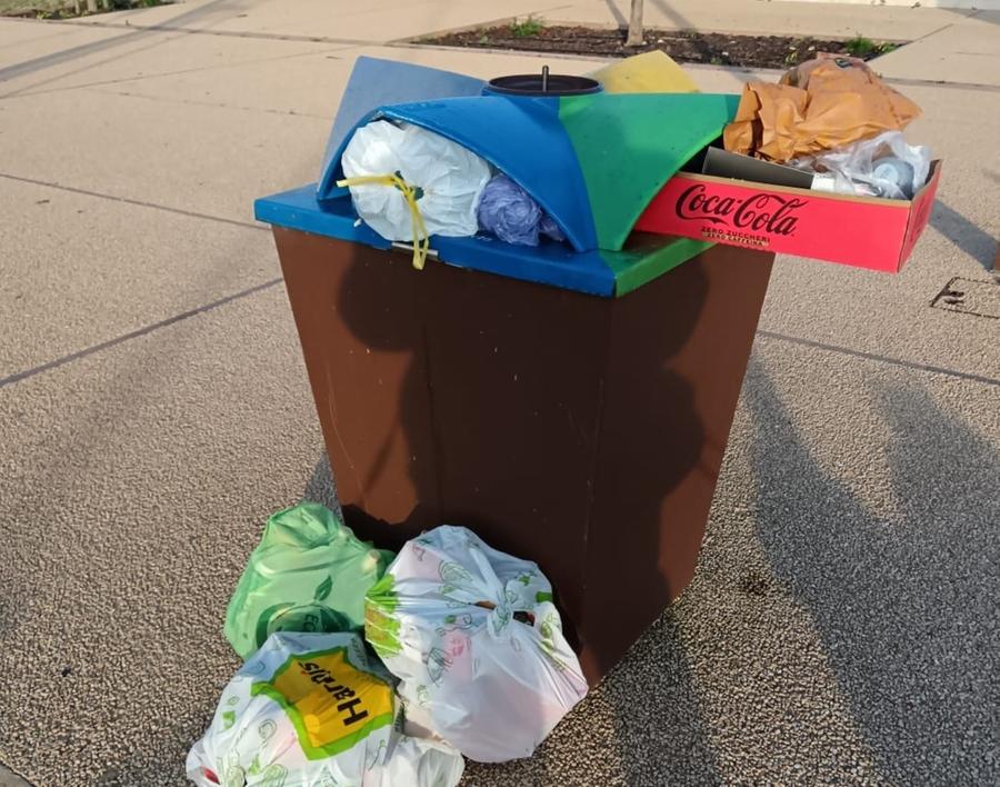 Cestini come cassonetti, la rabbia dell’assessore