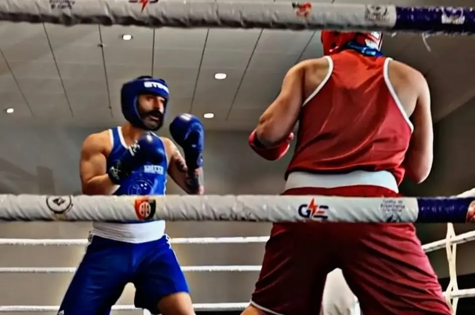 Carlo Pierozzi sul ring