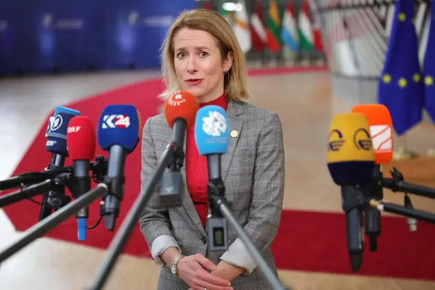 La premier estone Kaja Kallas (Ansa)