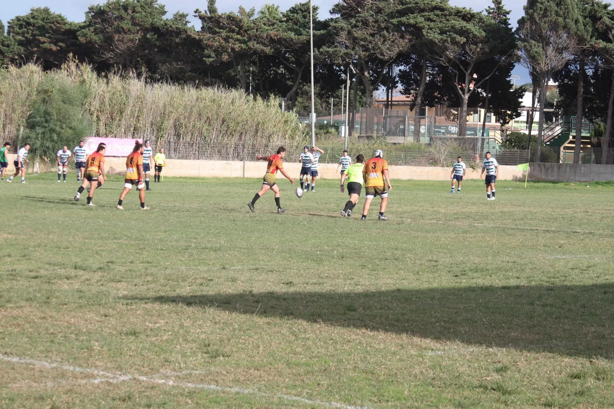 Un momento di un match dell'Amatori Alghero (foto Antonio Burruni)