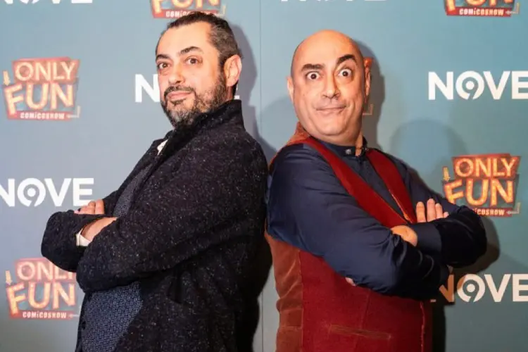 Il duo comico Pino e gli anticorpi (foto concessa)