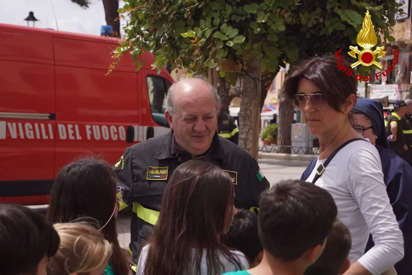 La Maddalena, Pompieropoli (foto vigili del fuoco)