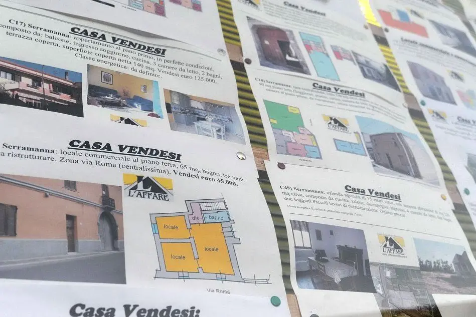 Crollo del mercato immobiliare