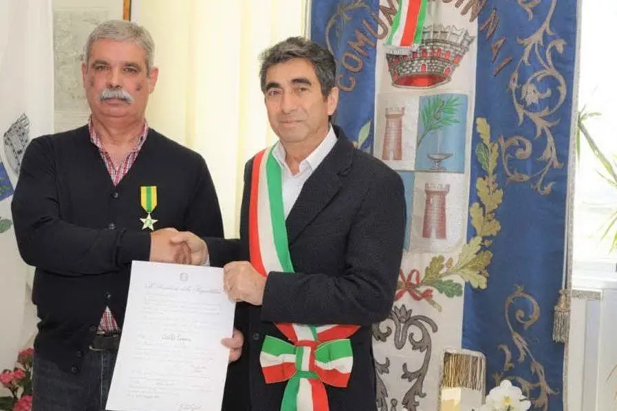 Il sindaco premia Lampis