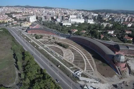 La zona dell'orto botanico di Sassari (foto Ansa)