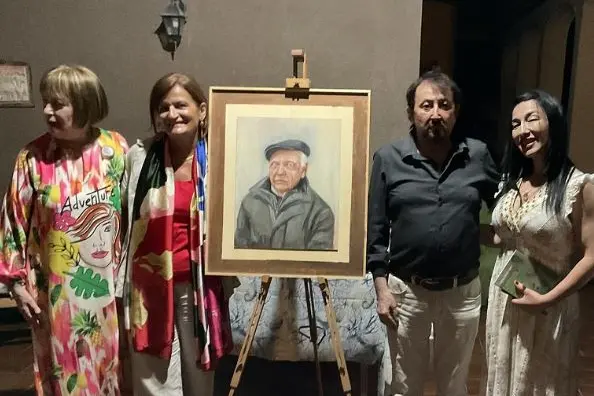La consegna del Premio ad Alghero (foto concessa)