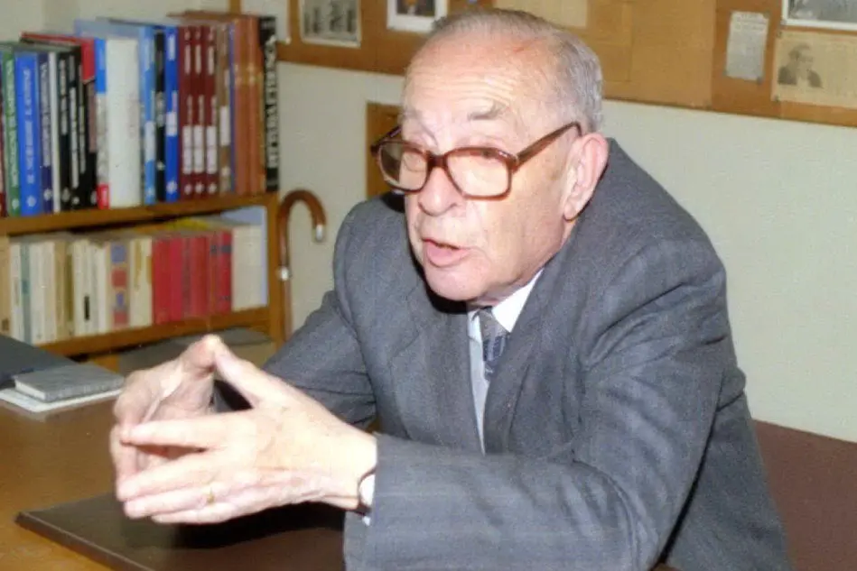 Vico Mossa (Archivio L'Unione Sarda)