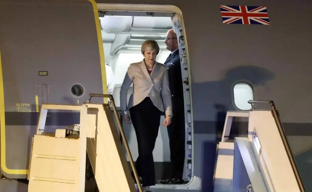 L'arrivo di Theresa May