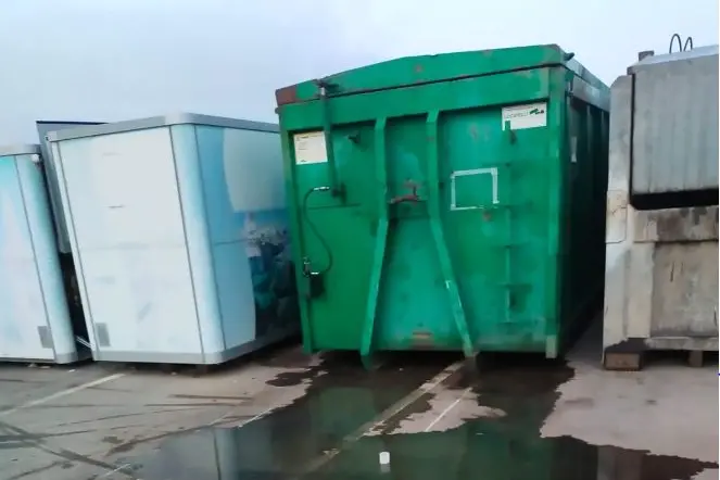 Rifiuti ad Alghero (foto concessa)