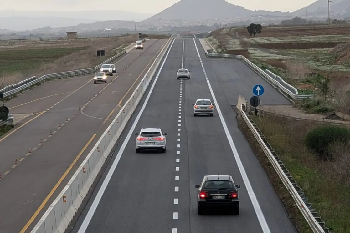 Il tratto della 131, tra Monastir e Nuraminis, riaperto alla circolazione