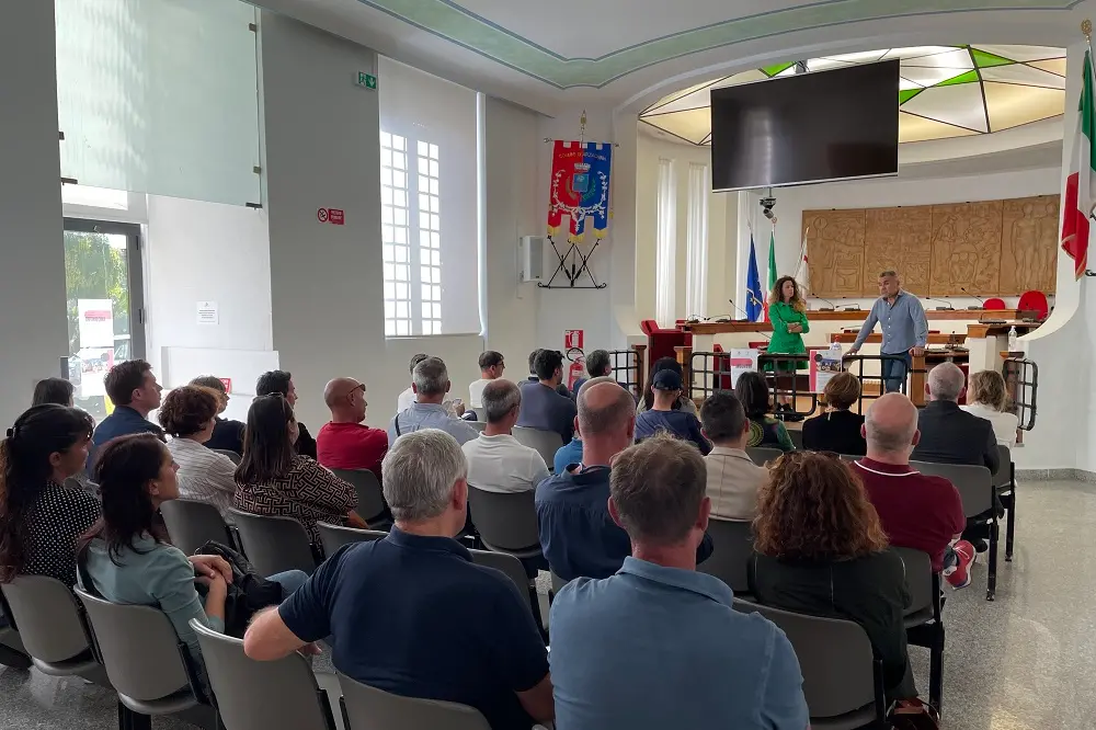 L'incontro ad Arzachena (foto Comune di Arzachena)