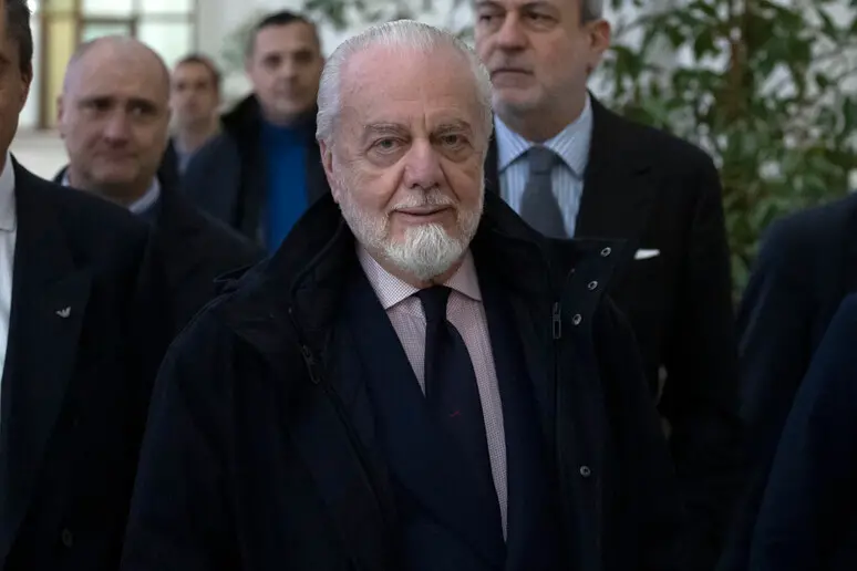 Aurelio De Laurentiis (Ansa)