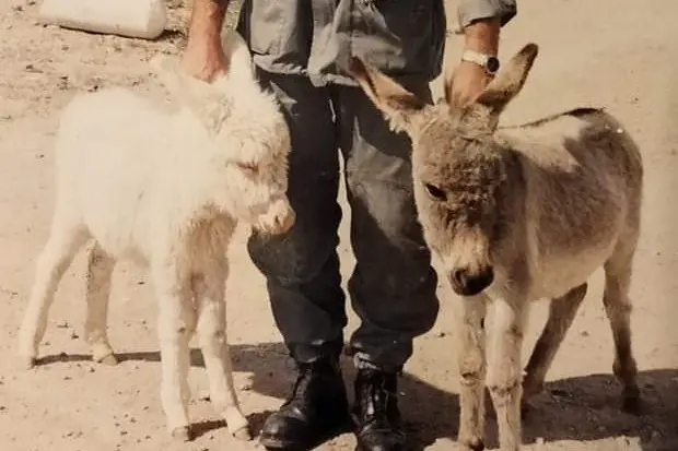 Pamela e Severino da piccoli (foto concessa da Laura Sanna)