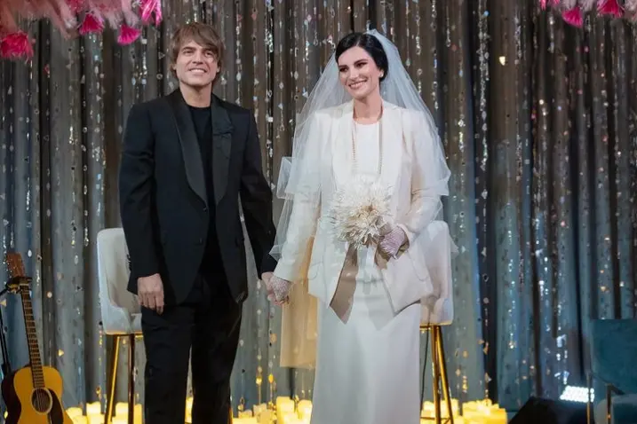 Laura Pausini e Paolo Carta (foto Instagram)
