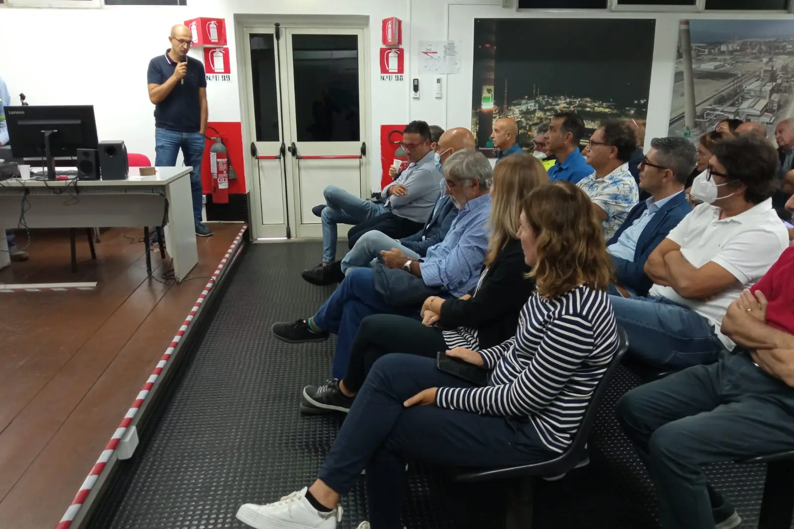 L'incontro (foto Angelo Cucca)