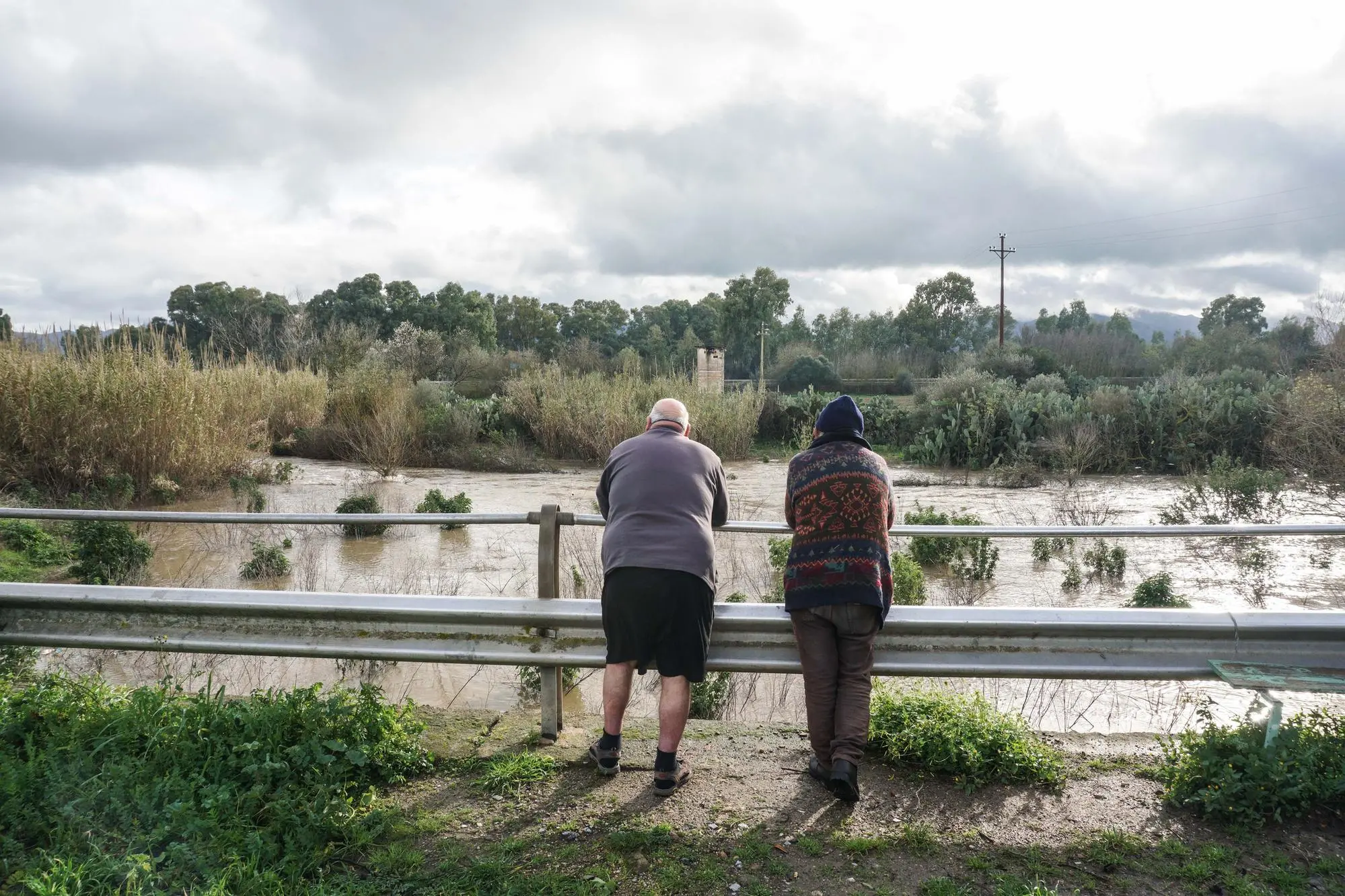 Disagi per il maltempo a Siliqua, immagine simbolo (Archivio L'Unione Sarda)