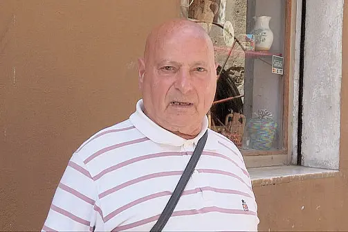 Graziano Mesina nella sua ultima apparizione pubblica
