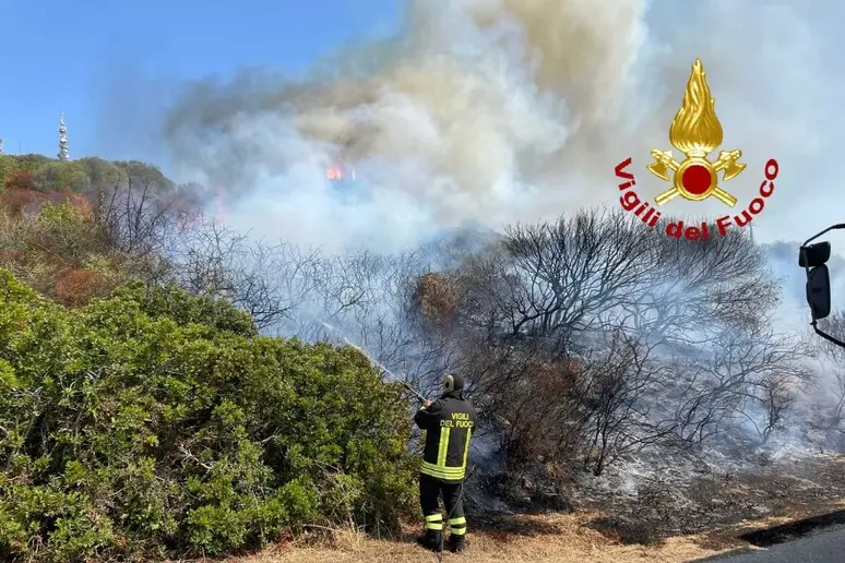 Un intervento dei vigili del fuoco (foto di repertorio, Ansa)