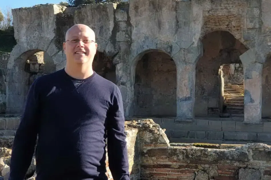 Il sindaco Serafino Pischedda (foto Orbana)