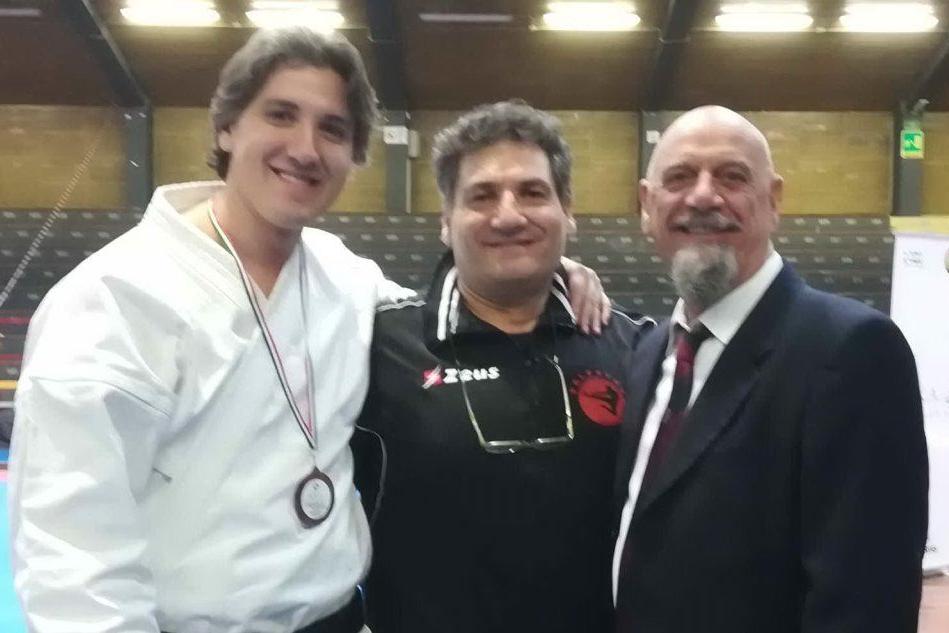 Karate, due medaglie per Gino Melis ai campionati italiani Wka