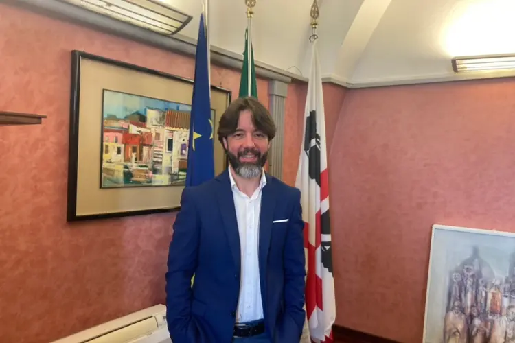 Fabrizio Demelas sindaco di Sorso (foto Pala)