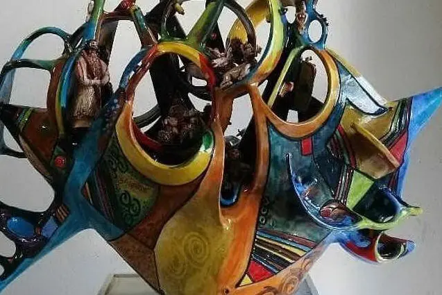 Particolare di una delle splendide arche di Silecchia (foto Marco Silecchia)
