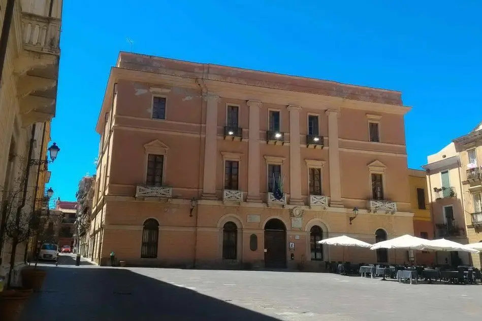 Iglesias, il palazzo municipale