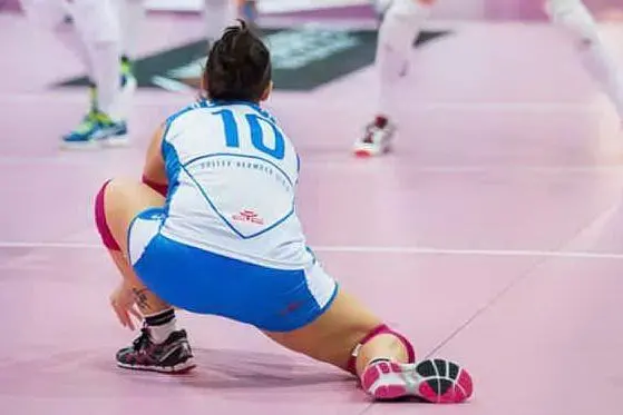 Degortes, libero e capitano della Entu Olbia