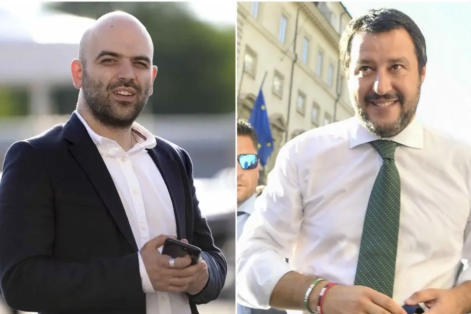 Saviano e Salvini