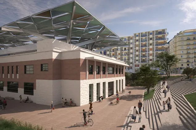 Il mercato di San Benedetto del futuro: i parcheggi lasceranno spazio a una piazza