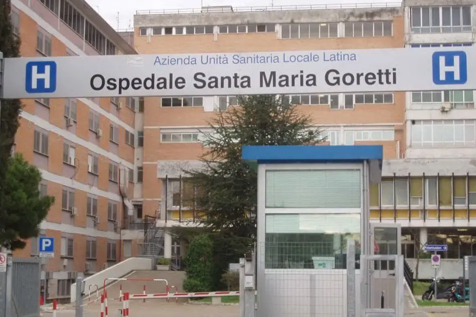 L'ospedale di Latina in cui è stata effettuata l'autopsia