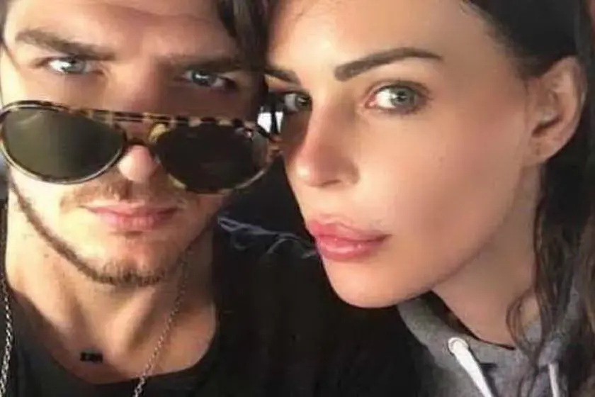 Luigi Mario Favoloso e Nina Moric (foto Instagram)