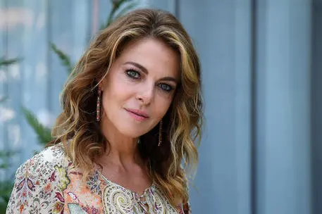 Italian actress Claudia Gerini arrives at the Lido Beach for the 77th annual Venice International Film Festival, in Venice, Italy, 05 September 2020. The festival runs from 02 to 12 September. ANSA/ETTORE FERRARI