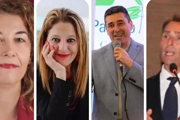 Da sinistra Dettori, De Marco, Mulas e Cermelli (foto concessa)