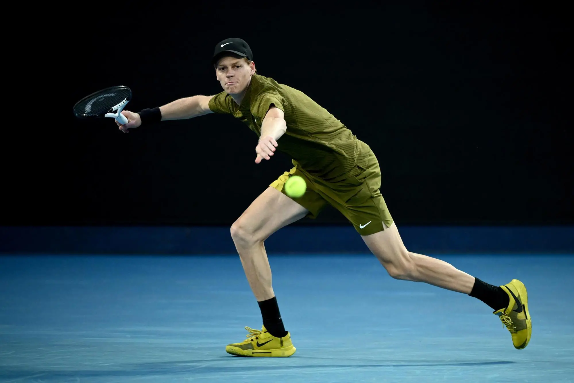 Jannik Sinner, numero 2 del ranking ATP (foto ANSA)