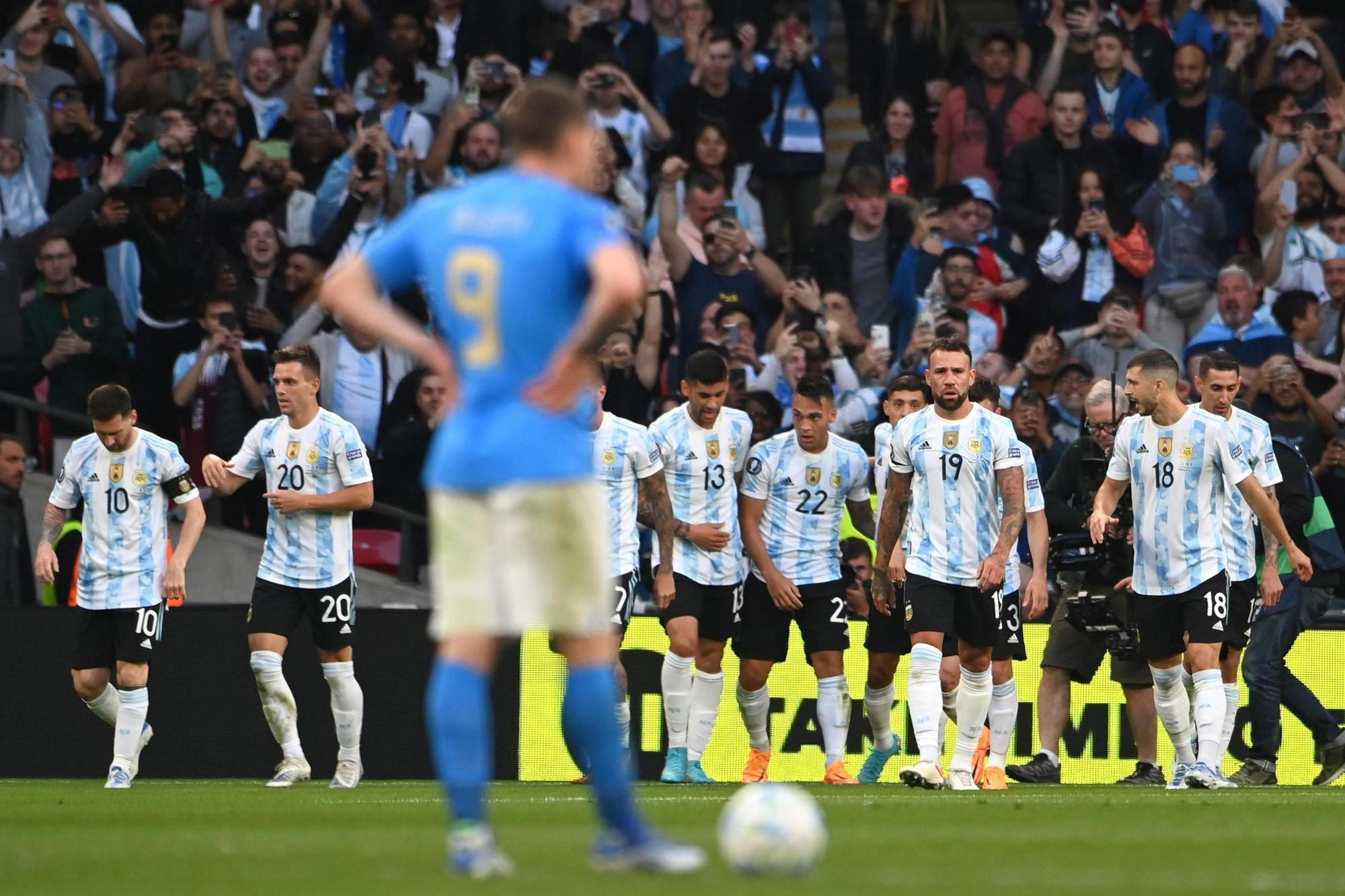 La “Finalissima” all’Argentina: Italia sconfitta 3-0