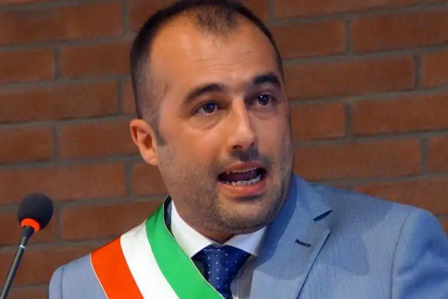 Il sindaco di Marrubiu Andrea Santucciu (foto Antonio Pintori)